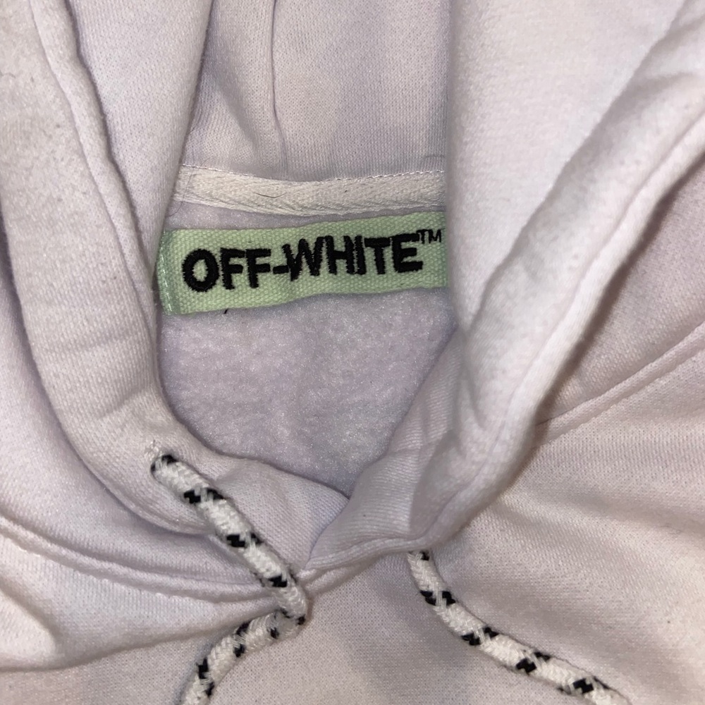 Off-White c/o Virgil Abloh Striped Hoodie (Size M) - Picture 6 of 7